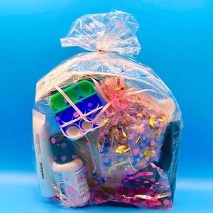 Blue Gift Basket